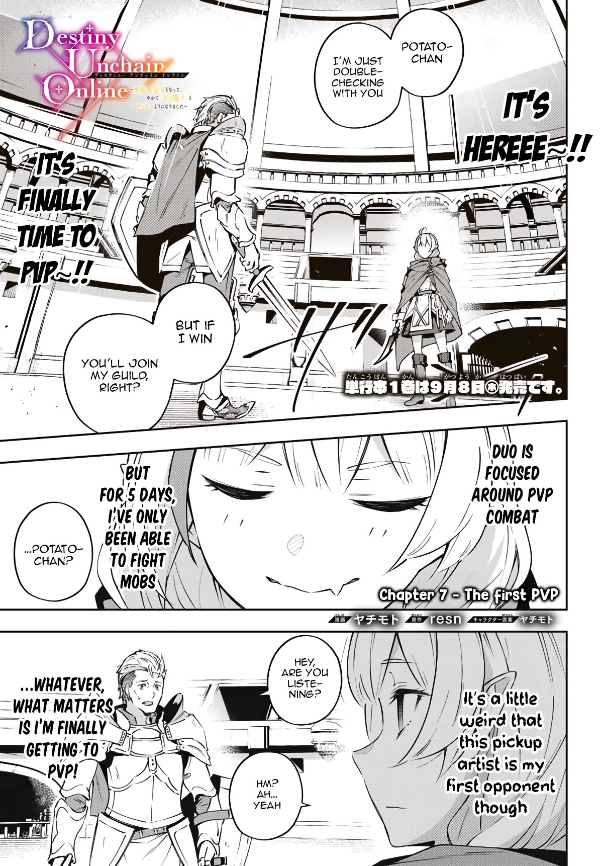 Destiny Unchain Online Chapter 7 page 2 - Chapter 7: The First PVP