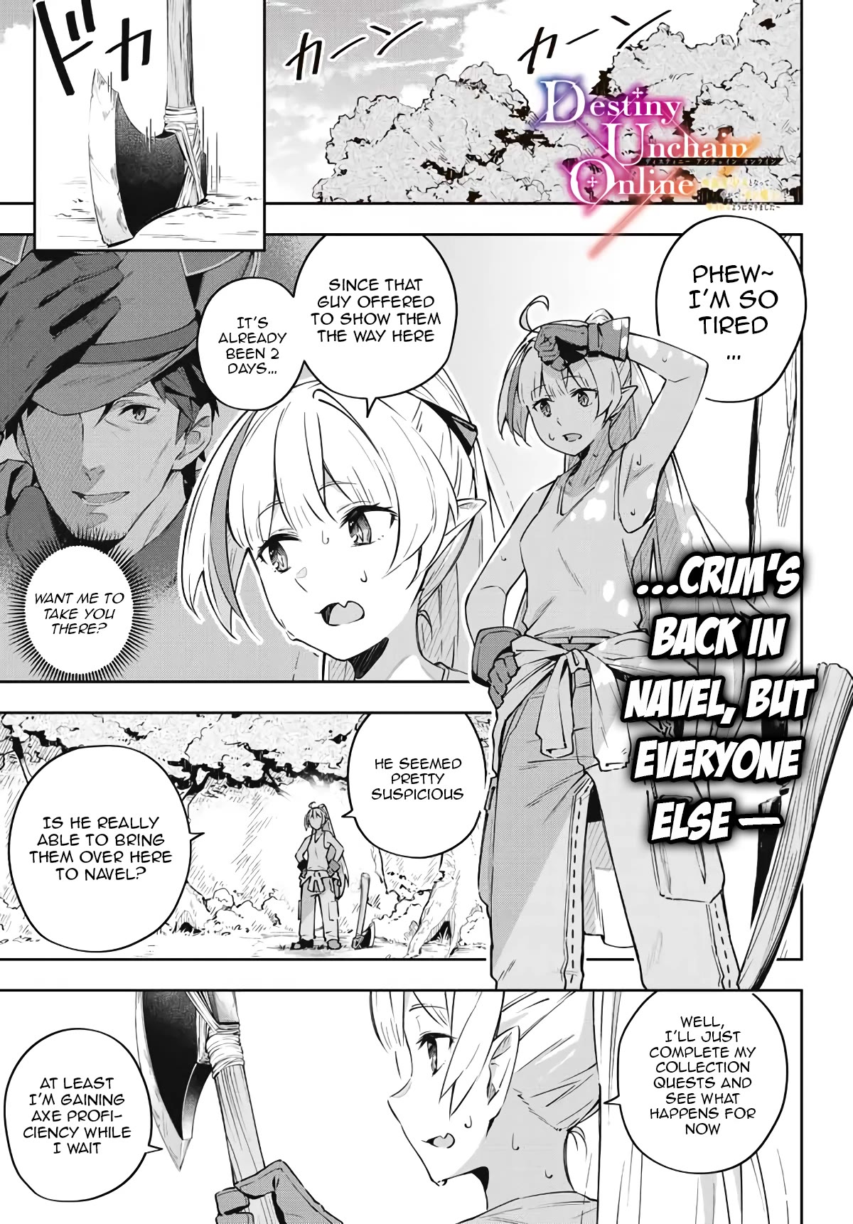 Destiny Unchain Online Chapter 8 page 2 - Chapter 8: To Kimei Pass