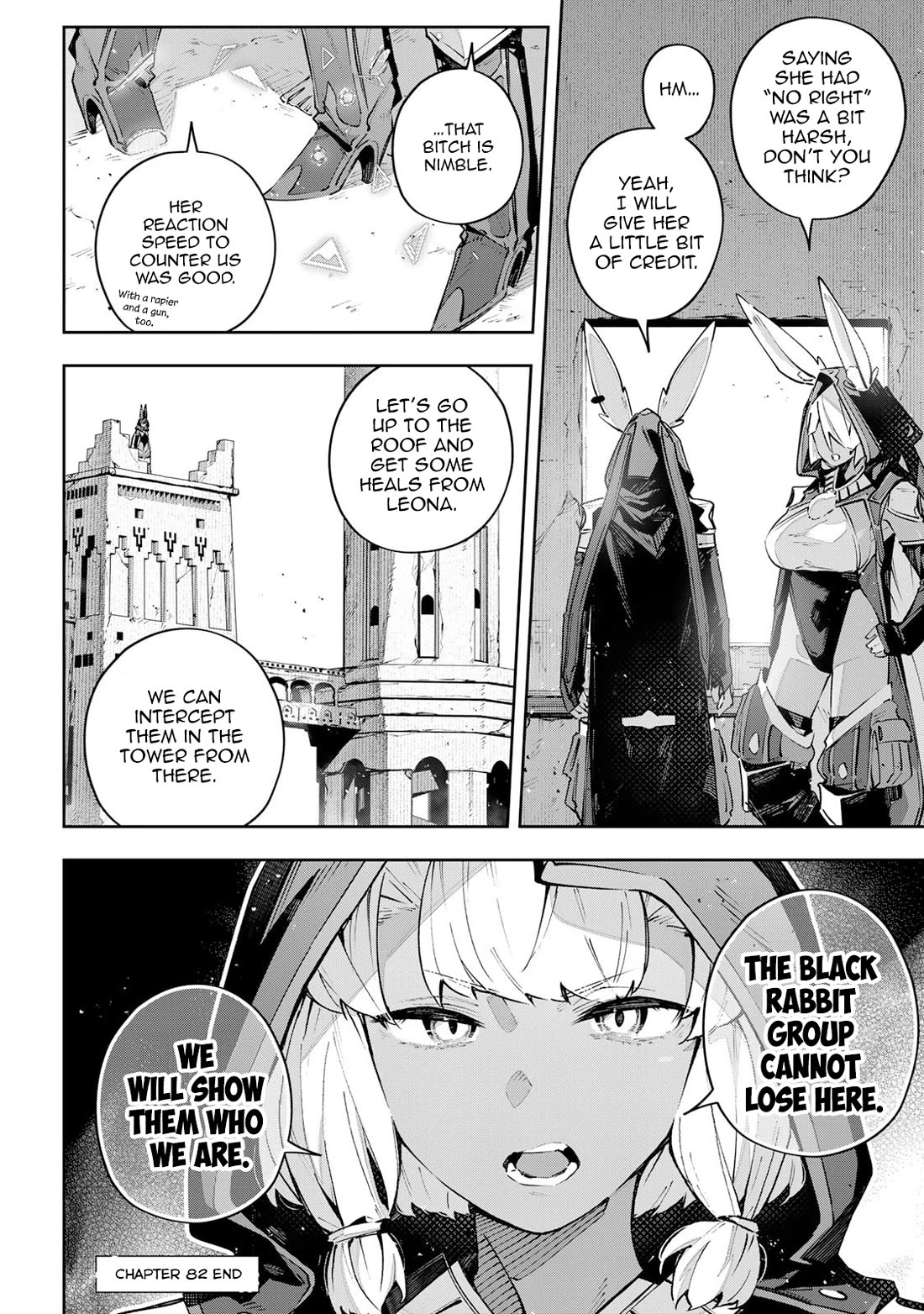 Destiny Unchain Online Chapter 82 page 18 - Chapter 82: Black Rabbit Mosh