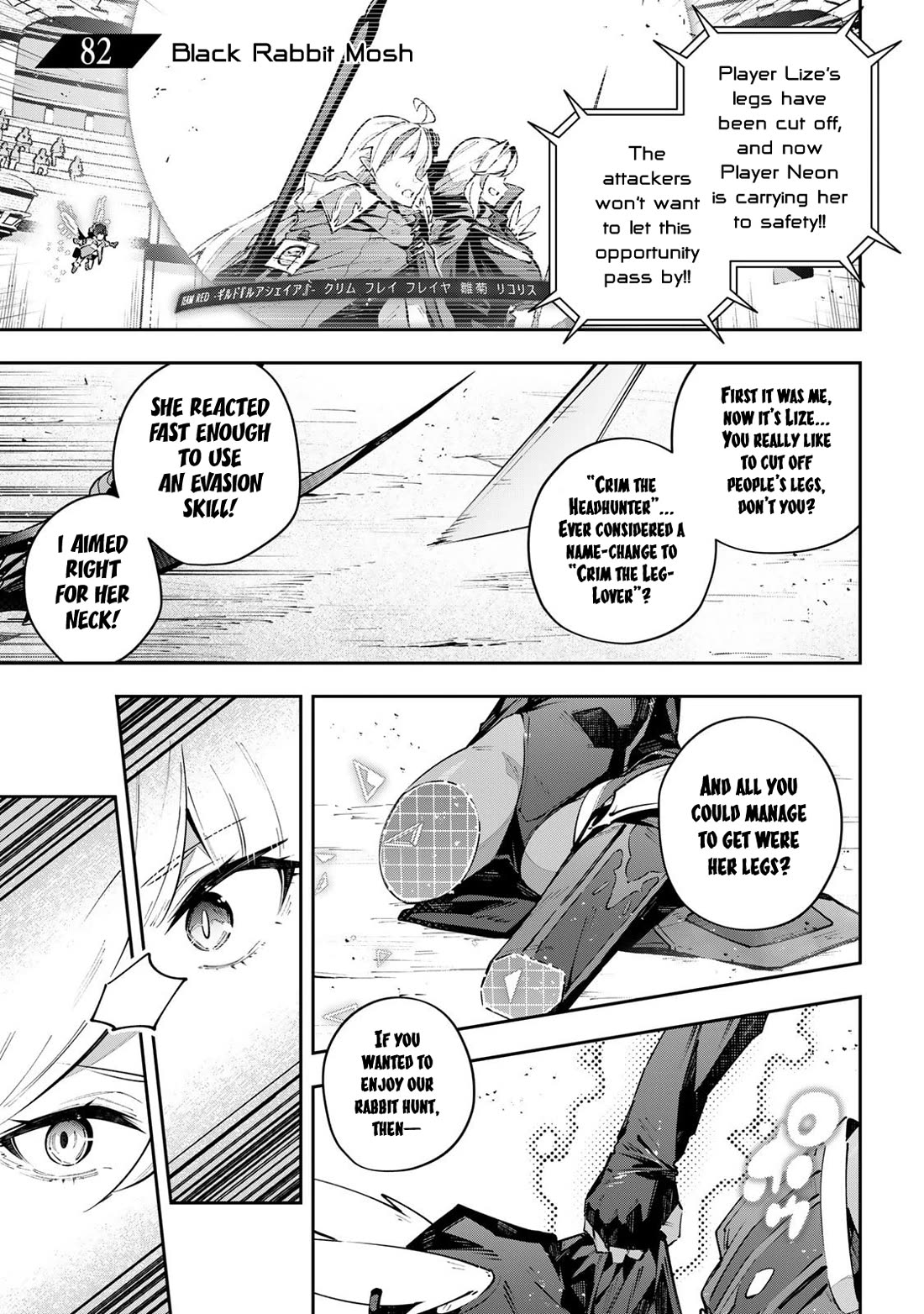 Destiny Unchain Online Chapter 82 page 2 - Chapter 82: Black Rabbit Mosh
