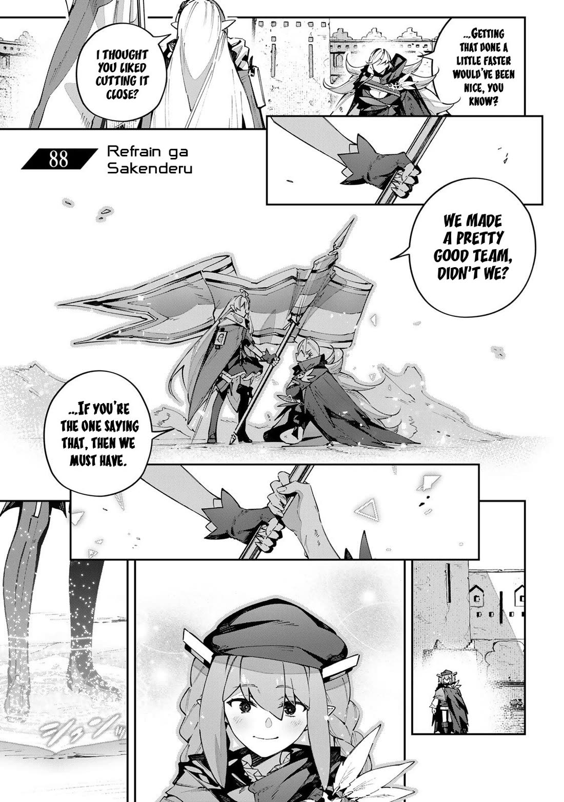 Destiny Unchain Online Chapter 88 page 1 - Chapter 88: Refrain ga Sakenderu