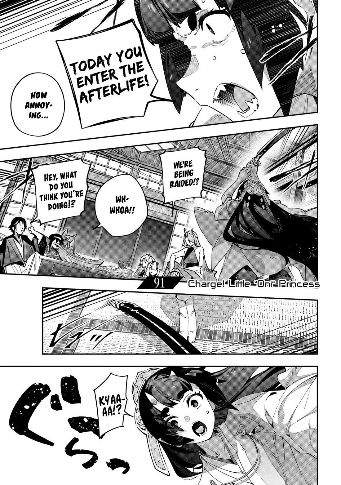 Destiny Unchain Online Chapter 91 page 3 - Chapter 91: Charge! Little "Oni" Princess