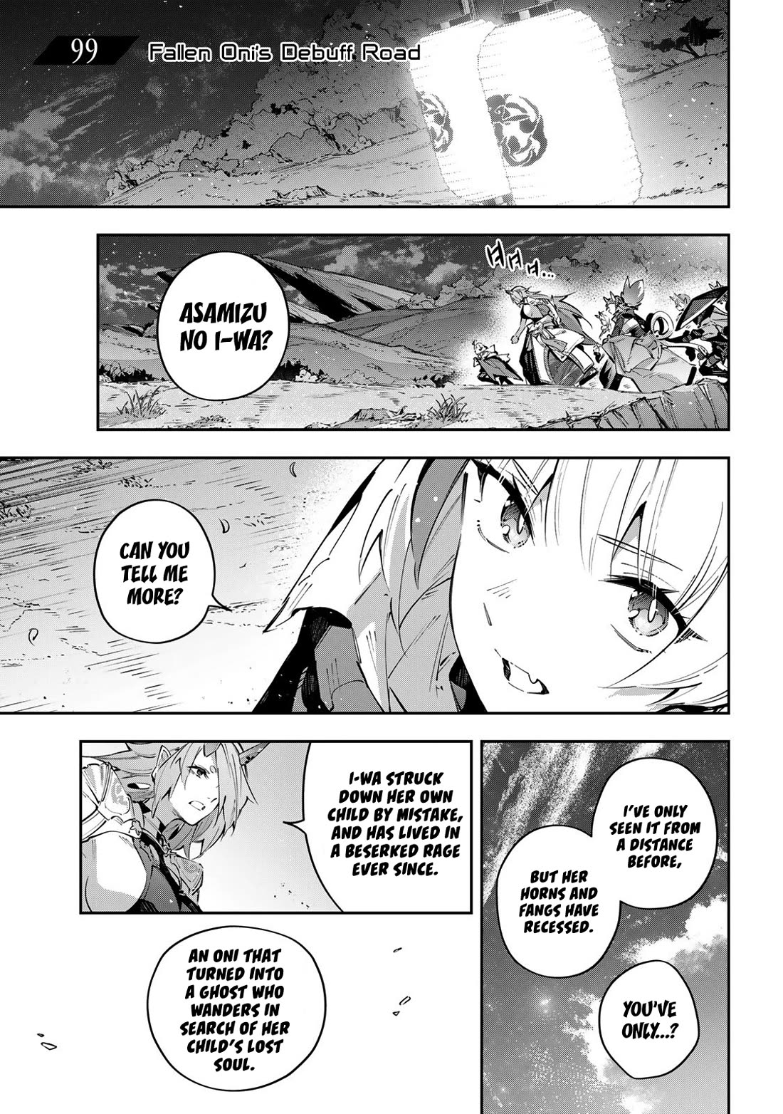 Destiny Unchain Online Chapter 99 page 5 - Chapter 99: Fallen Oni's Debuff Road