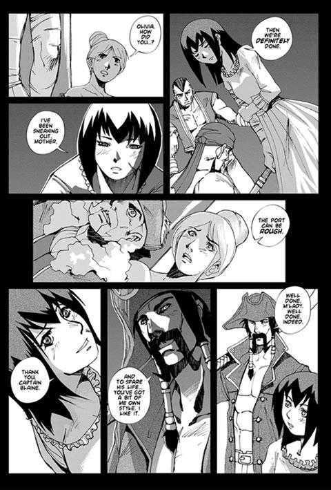 Destiny's Hand Chapter 2 page 11 - Chapter 2 : Call of the Sea