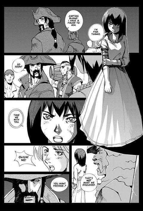 Destiny's Hand Chapter 2 page 13 - Chapter 2 : Call of the Sea