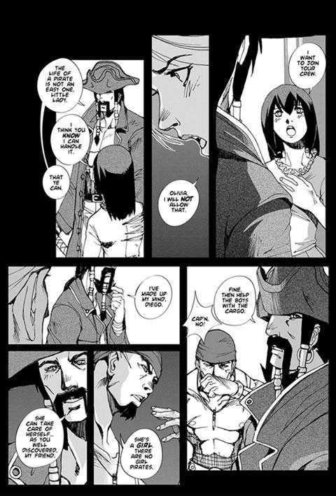 Destiny's Hand Chapter 2 page 14 - Chapter 2 : Call of the Sea