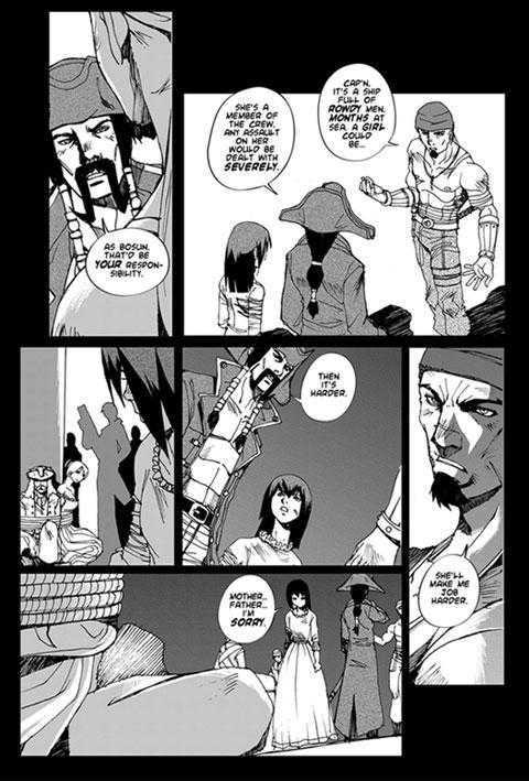Destiny's Hand Chapter 2 page 15 - Chapter 2 : Call of the Sea