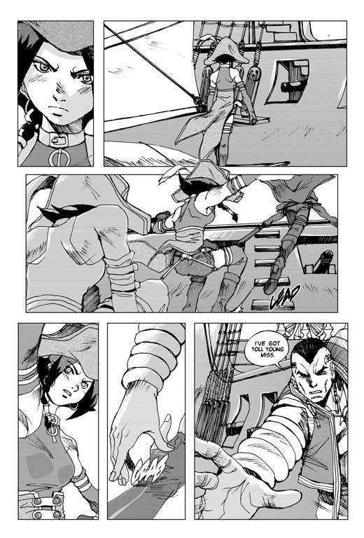 Destiny's Hand Chapter 3 page 10 - Chapter 3 : Dead Seas