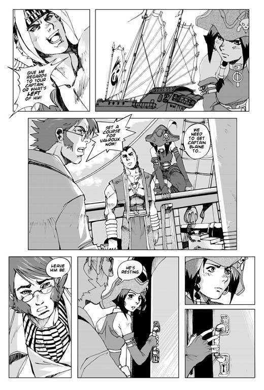 Destiny's Hand Chapter 3 page 11 - Chapter 3 : Dead Seas