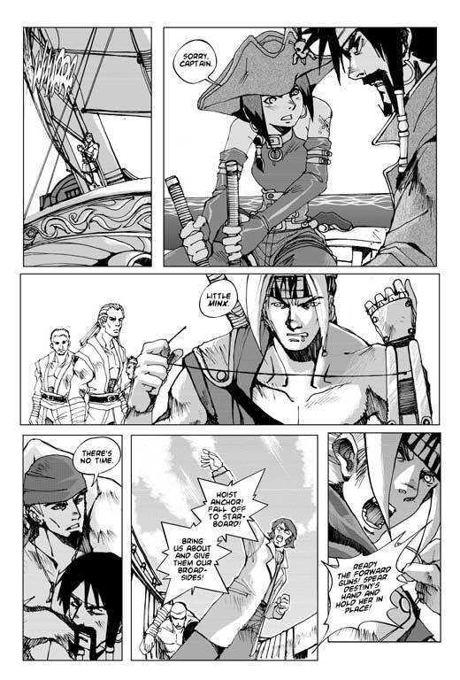 Destiny's Hand Chapter 3 page 4 - Chapter 3 : Dead Seas