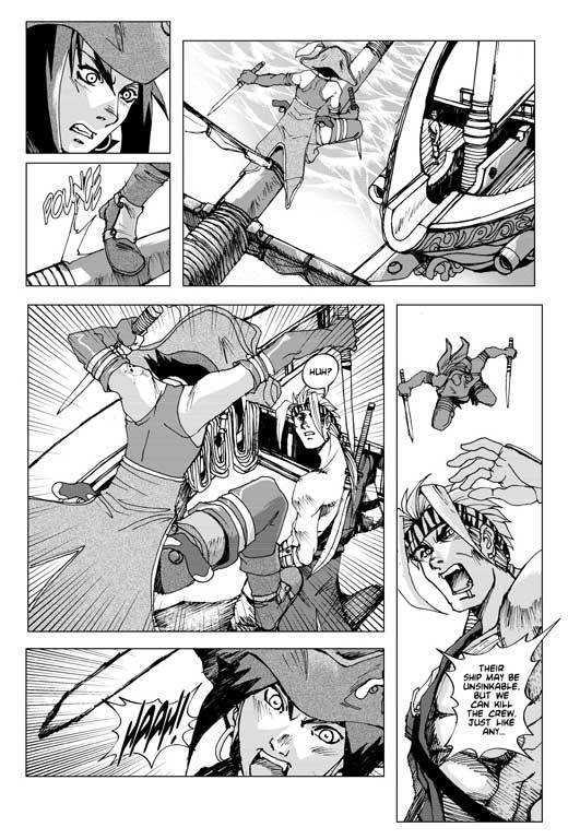 Destiny's Hand Chapter 3 page 5 - Chapter 3 : Dead Seas