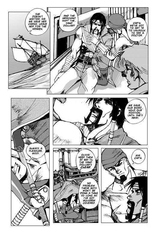 Destiny's Hand Chapter 3 page 7 - Chapter 3 : Dead Seas
