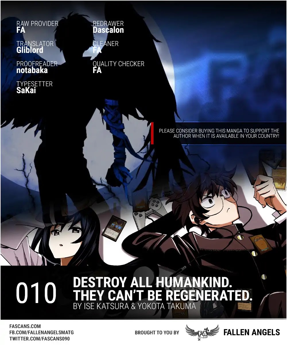 Destroy All of Humanity. It Can't Be Regenerated. Chapter 10 page 1 - Chapter 10: Our Sanctury