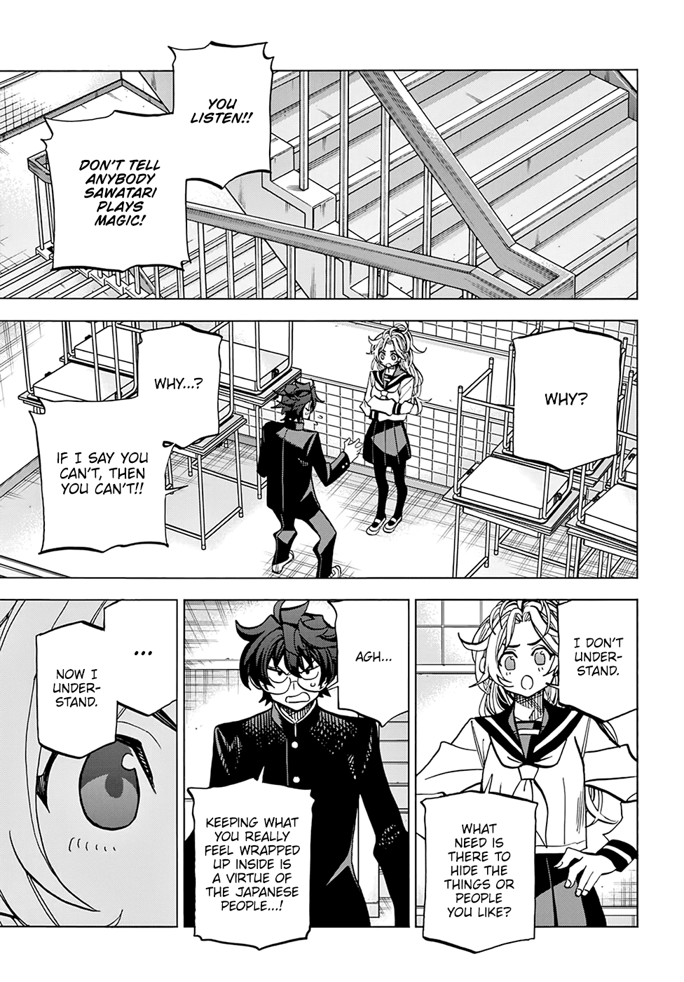 Destroy All of Humanity. It Can't Be Regenerated. Chapter 27 page 22 - Chapter 27: Our Amour (Part 1)