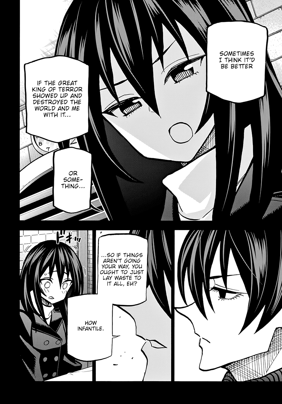 Destroy All of Humanity. It Can't Be Regenerated. Chapter 34.2 page 11 - Chapter 34.2: Our “Black and White”