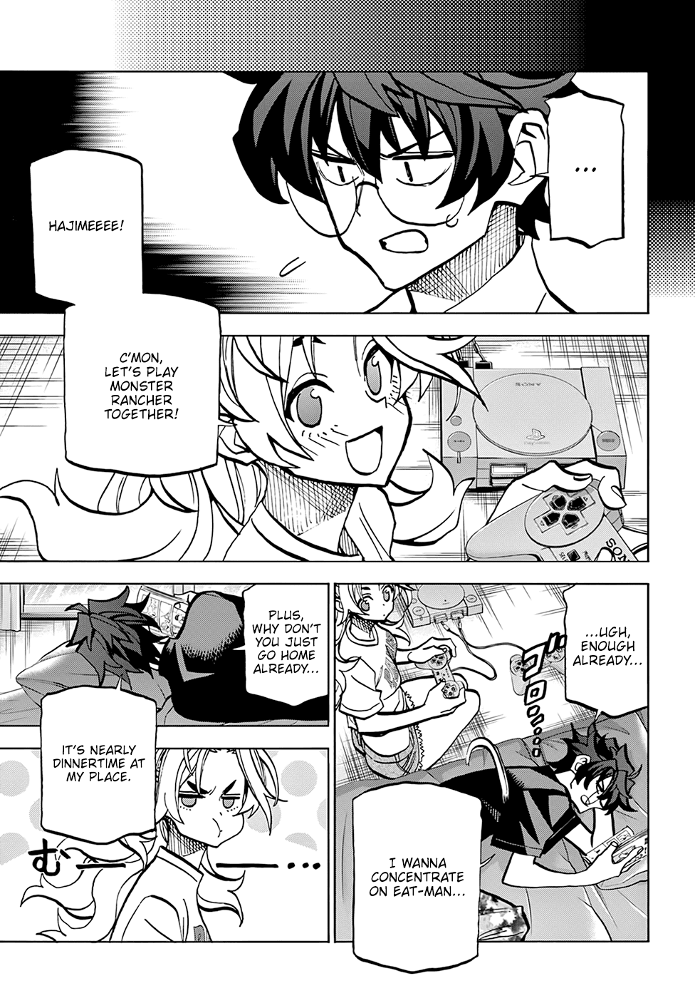 Destroy All of Humanity. It Can't Be Regenerated. Chapter 35 page 4 - Chapter 35: Our Sparkle