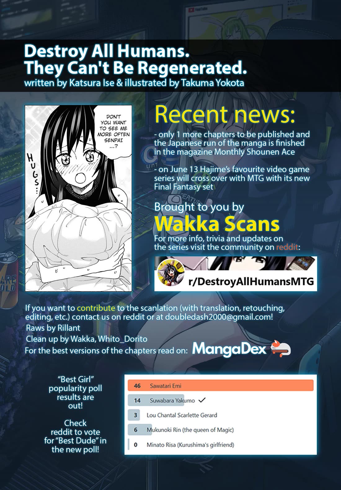 Destroy All of Humanity. It Can't Be Regenerated. Chapter 56 page 47 - Chapter 56: Our Outlook