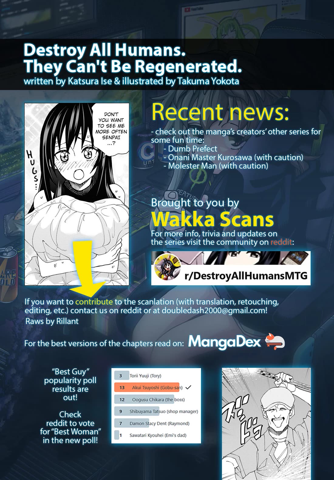 Destroy All of Humanity. It Can't Be Regenerated. Chapter 58 page 56 - Chapter 58: Our Struggle (Second Part)