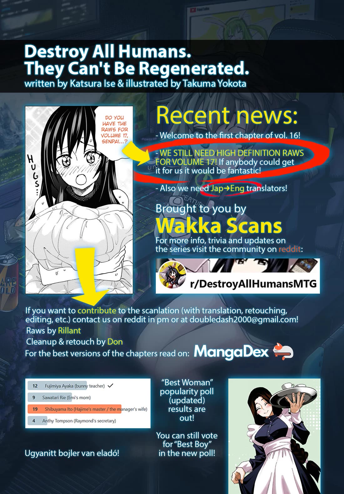 Destroy All of Humanity. It Can't Be Regenerated. Chapter 60 page 1 - Chapter 60: Our Millennium