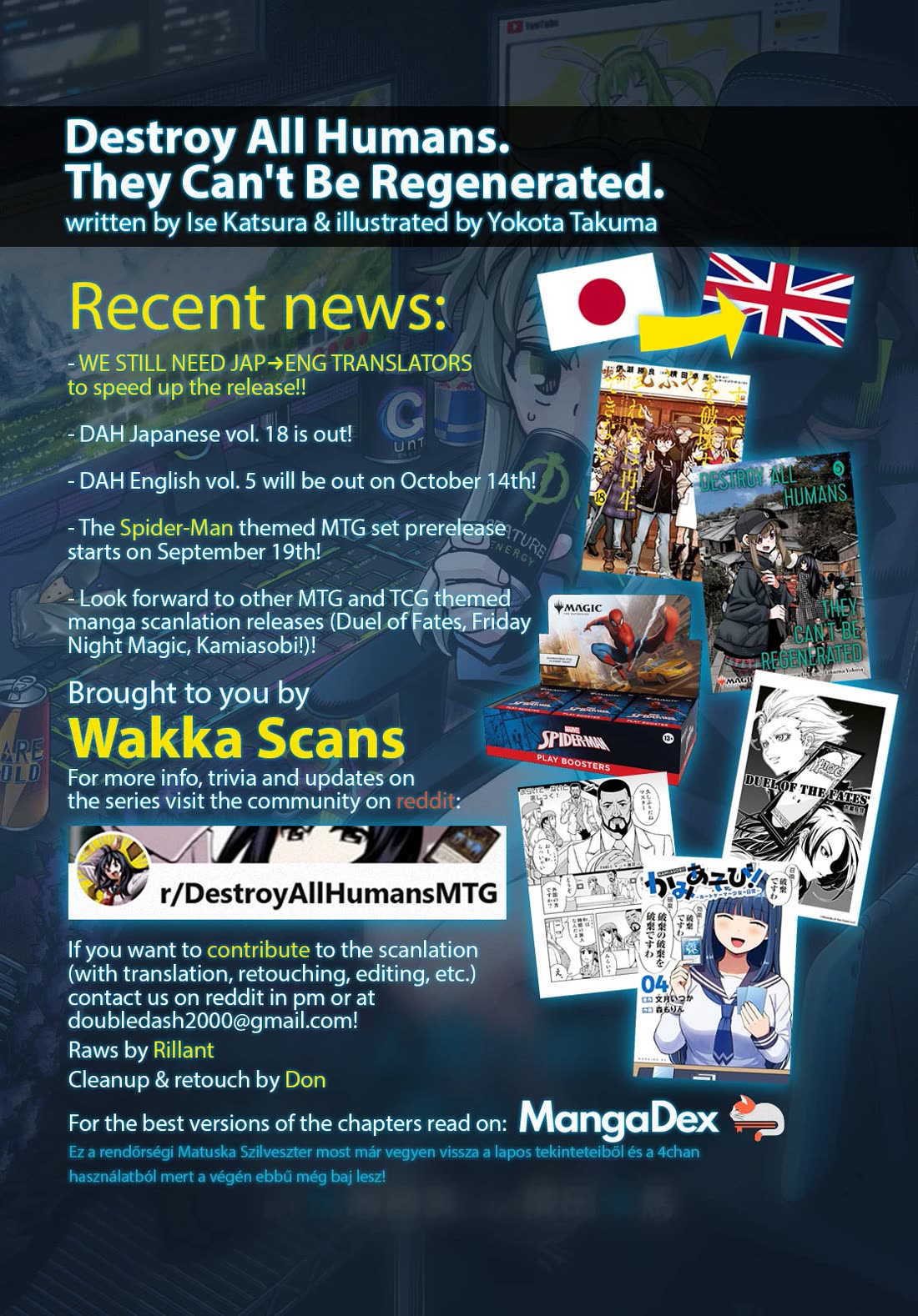 Destroy All of Humanity. It Can't Be Regenerated. Chapter 62 page 50 - Chapter 62: Our Ragnarok (First Part)