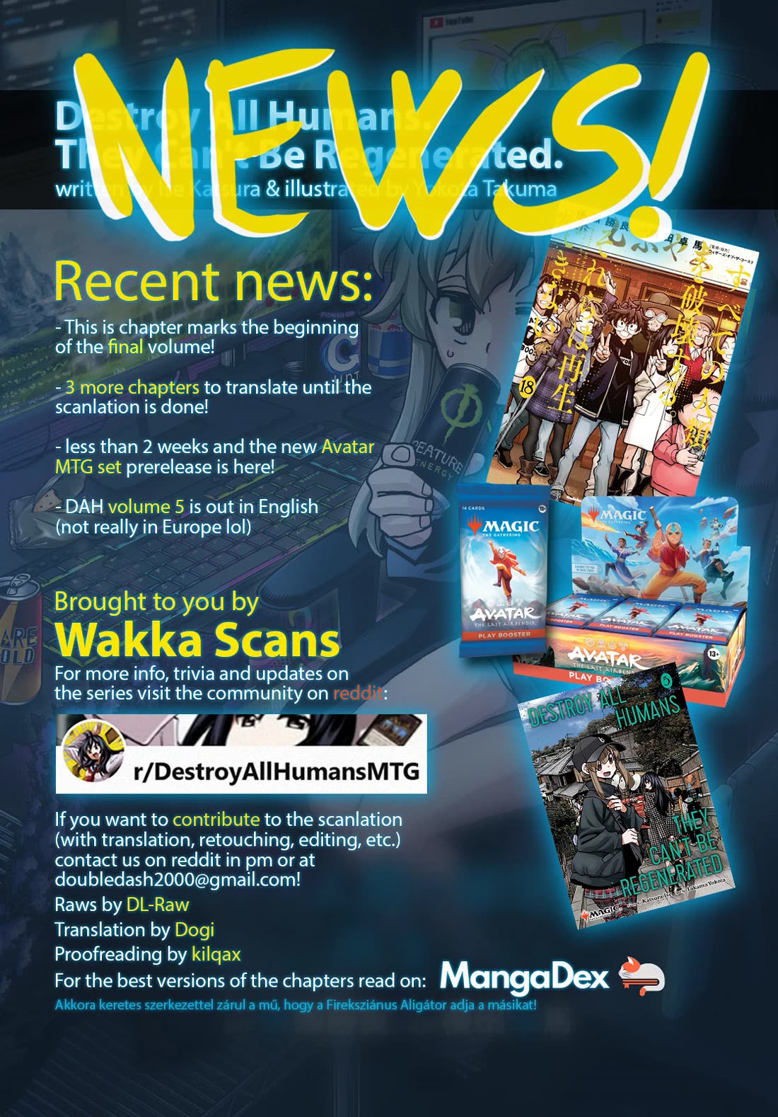 Destroy All of Humanity. It Can't Be Regenerated. Chapter 68 page 4 - Chapter 68: Our Magic (First Part)
