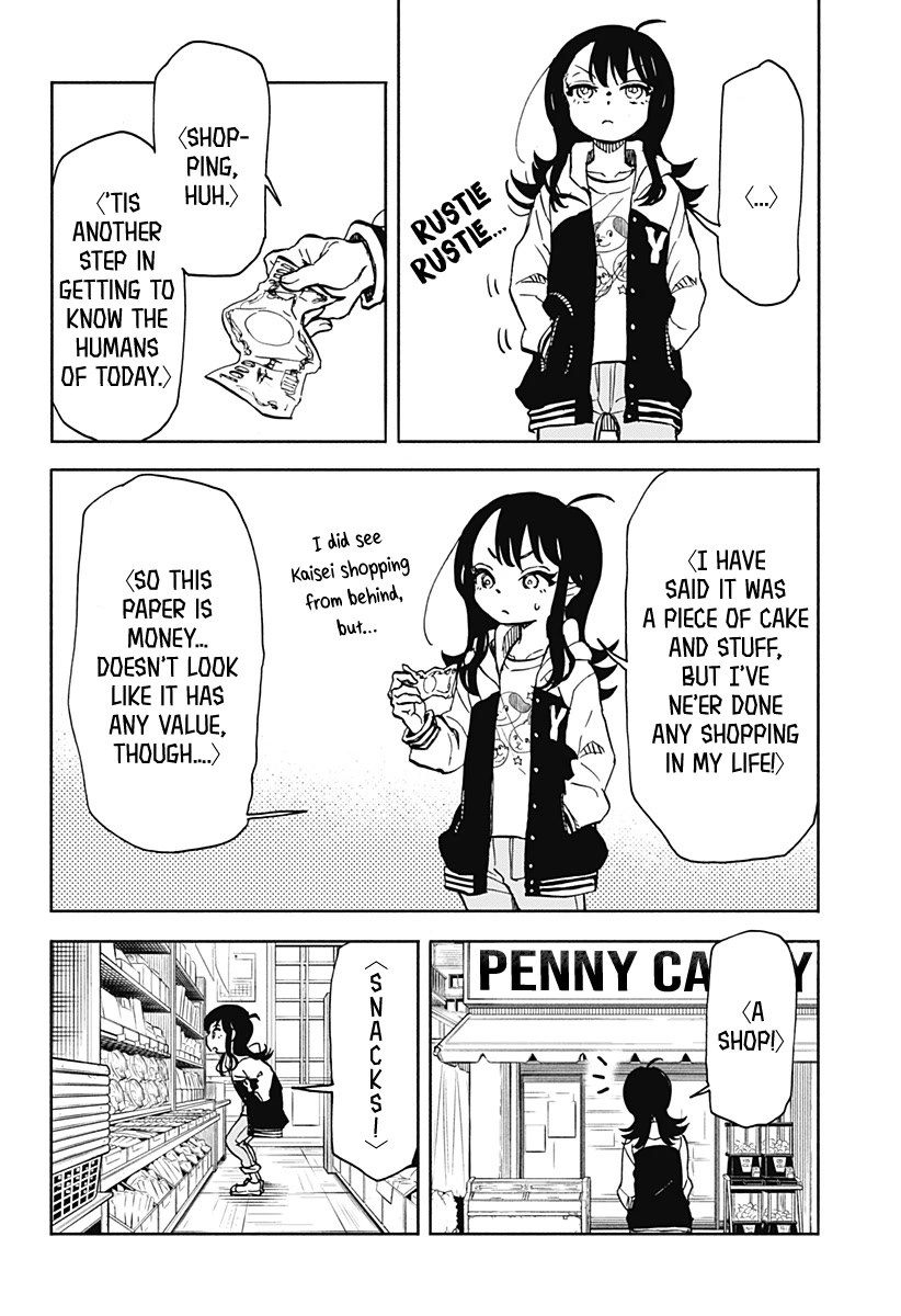Destroy Everything Chapter 2 page 13 - Chapter 2: A Goddess of Destruction Goes to Buy Ketchup