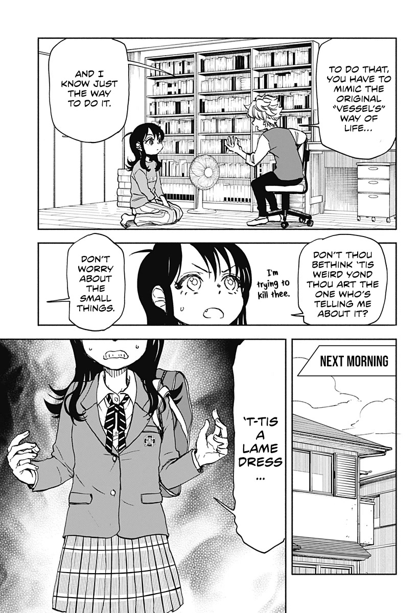 Destroy Everything Chapter 3 page 12 - Chapter 3: The Goddess of Destruction Goes to School