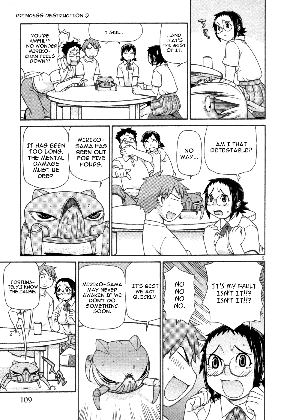 Desu Puri Chapter 11.2 page 10 - Chapter 11 v2 : Let's Go Ta-kun Man!