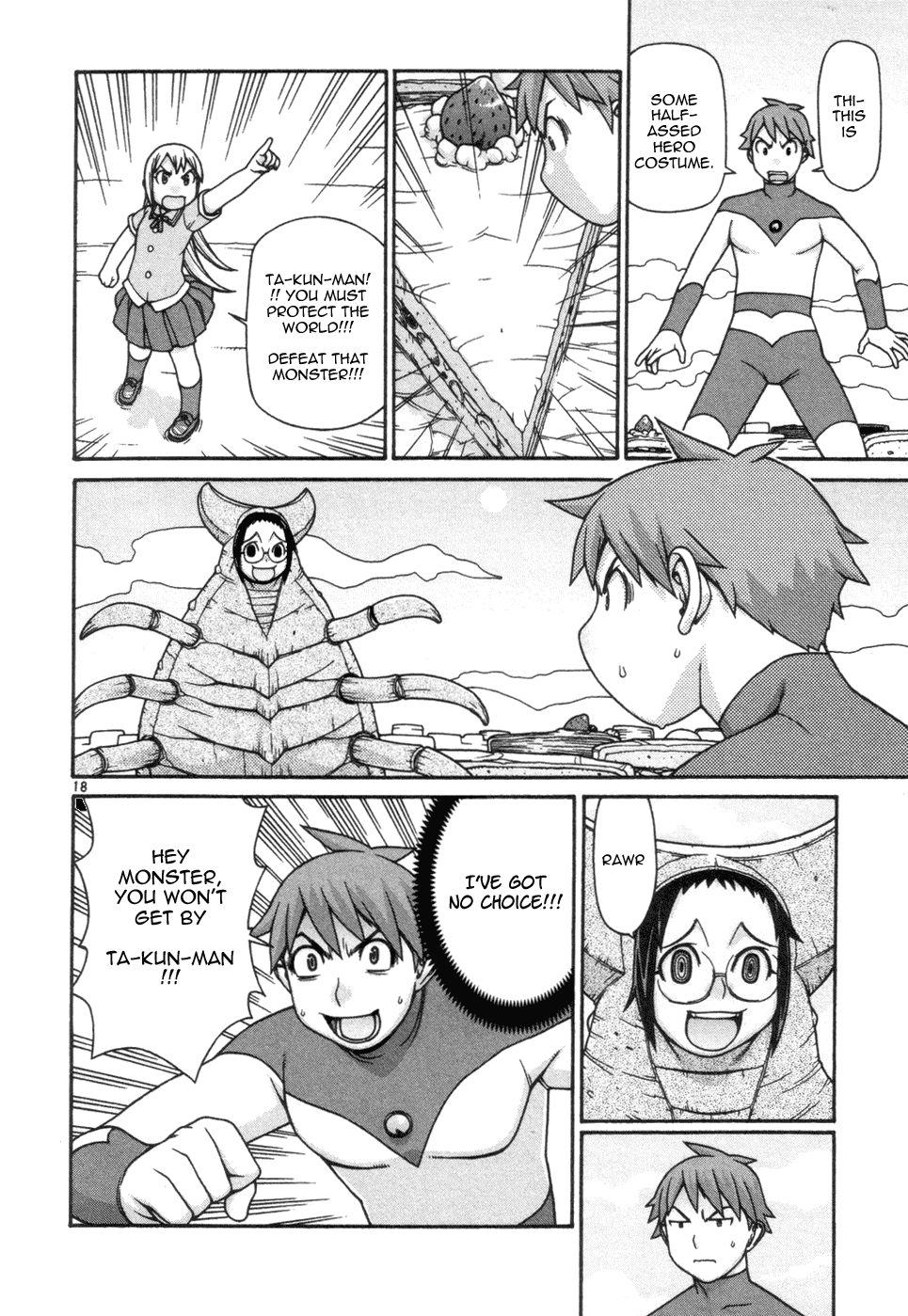 Desu Puri Chapter 11.2 page 19 - Chapter 11 v2 : Let's Go Ta-kun Man!