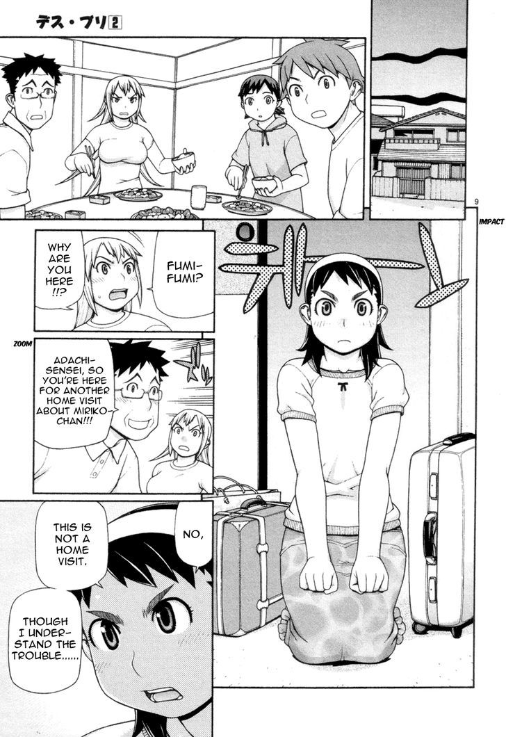 Desu Puri Chapter 12 page 10 - Chapter 12 : Overbearing Passionate Youth