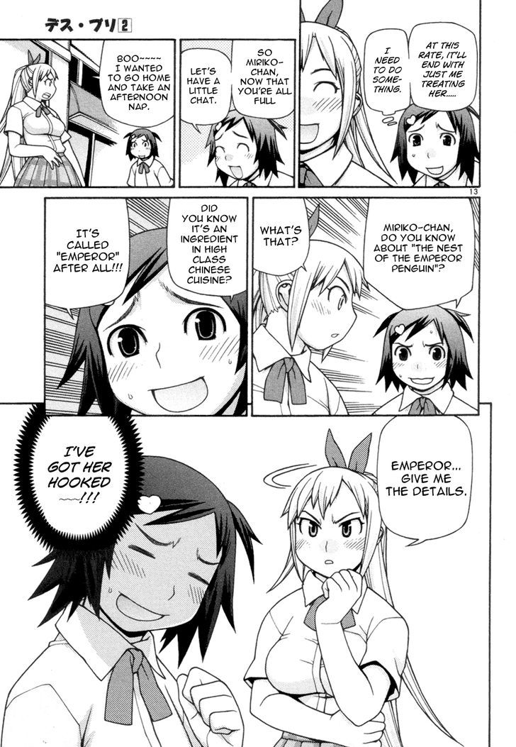 Desu Puri Chapter 13 page 14 - Chapter 13 : Emperor Penguin of Love