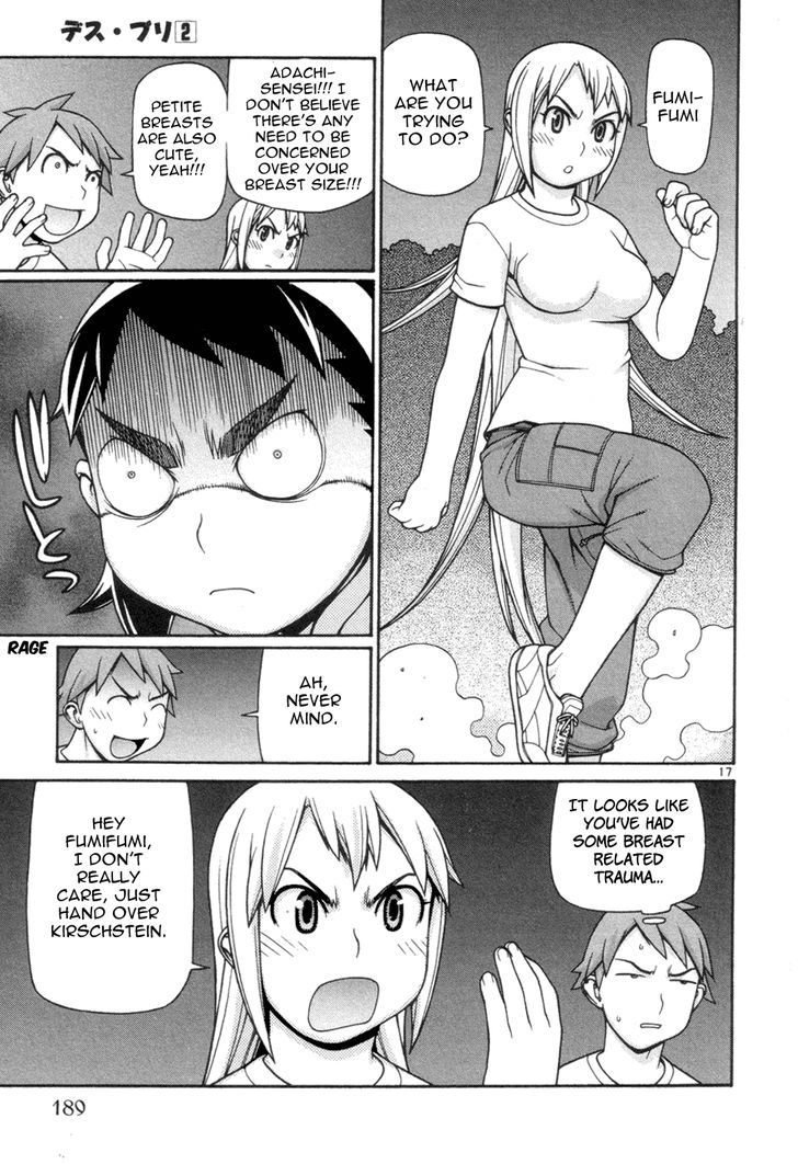 Desu Puri Chapter 14 page 17 - Chapter 14 : The Great Breastcapade