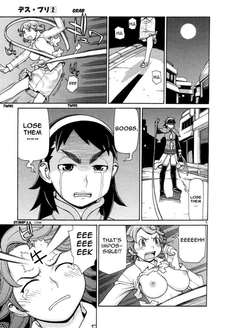 Desu Puri Chapter 14 page 5 - Chapter 14 : The Great Breastcapade