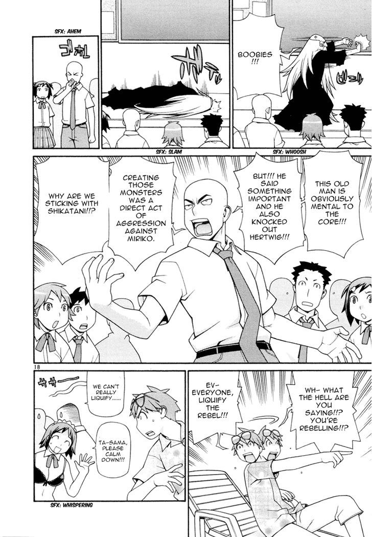 Desu Puri Chapter 17 page 18 - Chapter 17 : The Rise and Fall of Emperor Ta-kun