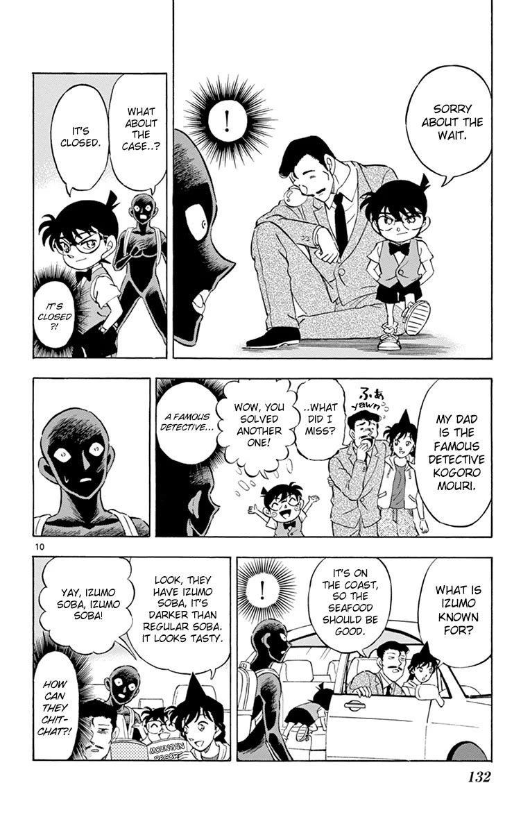 Detective Conan: Hanzawa the Criminal Chapter 18 page 10 - Chapter 18: Desperate Road Trip With the Grim Reaper