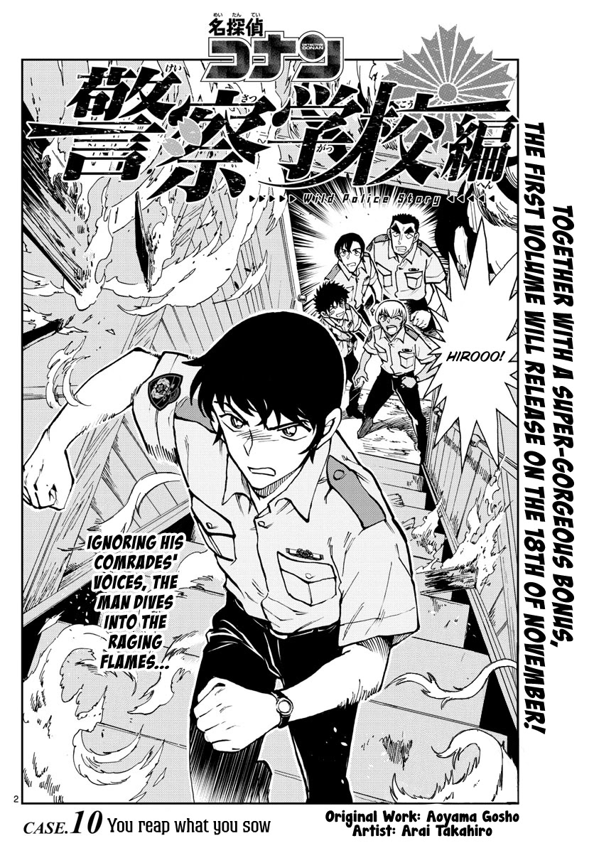Detective Conan: Police Academy Arc Wild Police Story Chapter 10 page 2 - Chapter 10: You reap what you sow