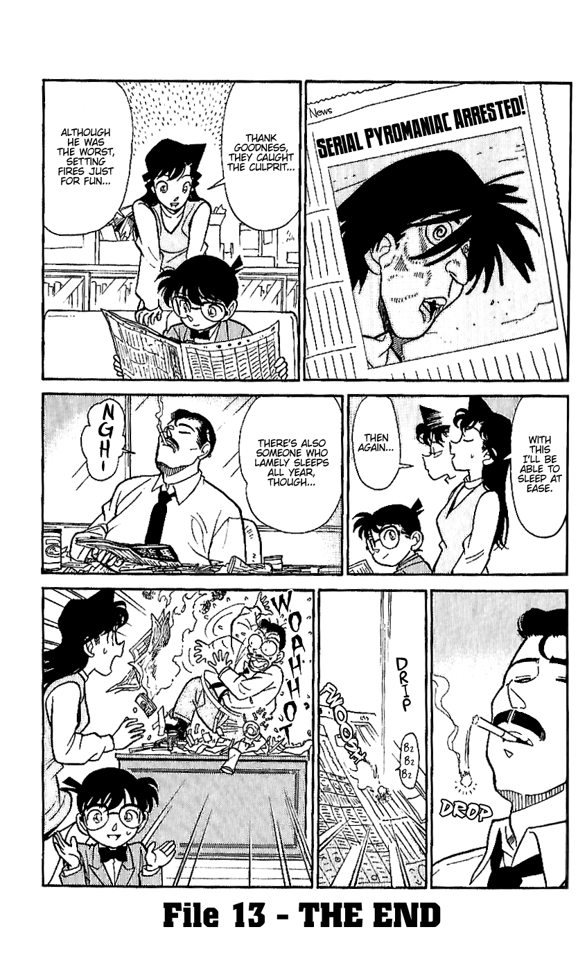Detective Conan Tokubetsu-hen Chapter 13 page 17 - Chapter 13: Pyromaniac
