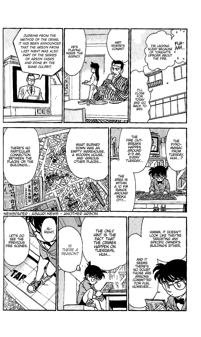 Detective Conan Tokubetsu-hen Chapter 13 page 6 - Chapter 13: Pyromaniac