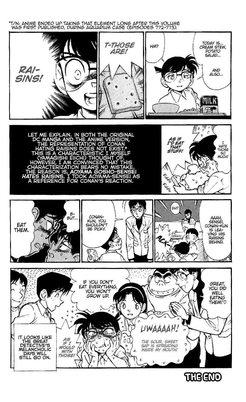 Detective Conan Tokubetsu-hen Chapter 17.5 page 4 - Chapter 17.5: The Great Detective's Melancholy