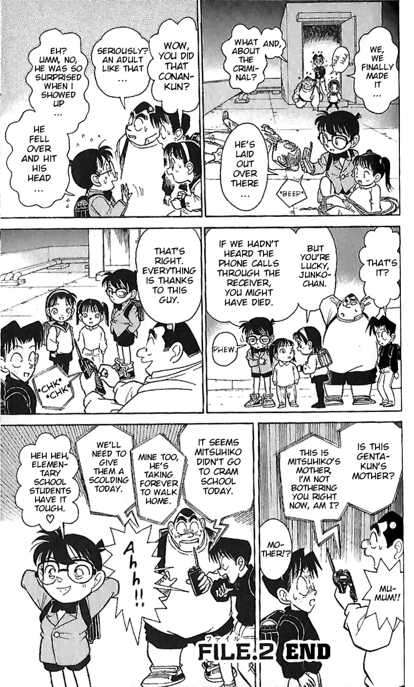 Detective Conan Tokubetsu-hen Chapter 2 page 19 - Chapter 2: The Kidnapping