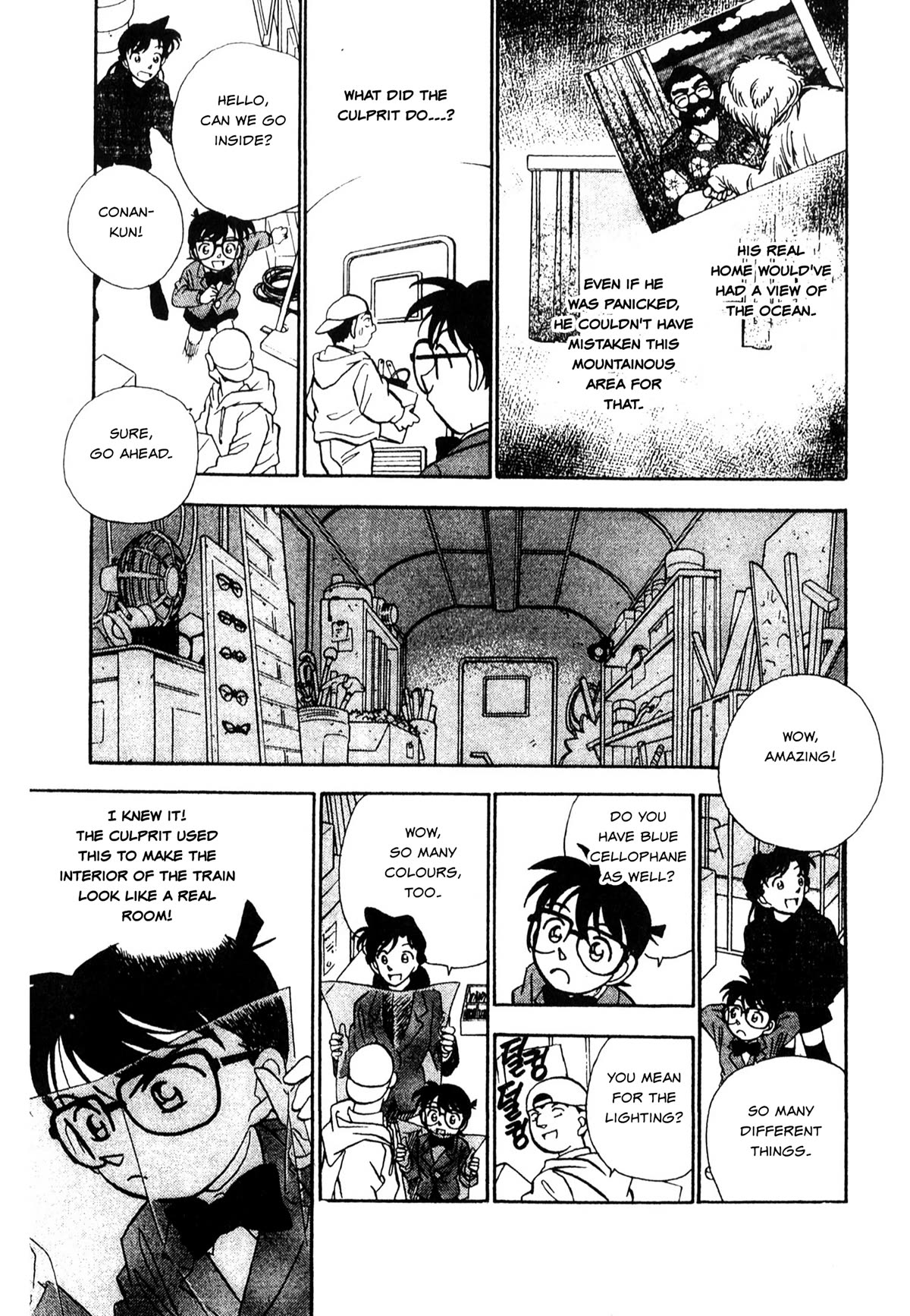 Detective Conan Tokubetsu-hen Chapter 24 page 10 - Chapter 24: Blue Train Murder Case (Part 2)