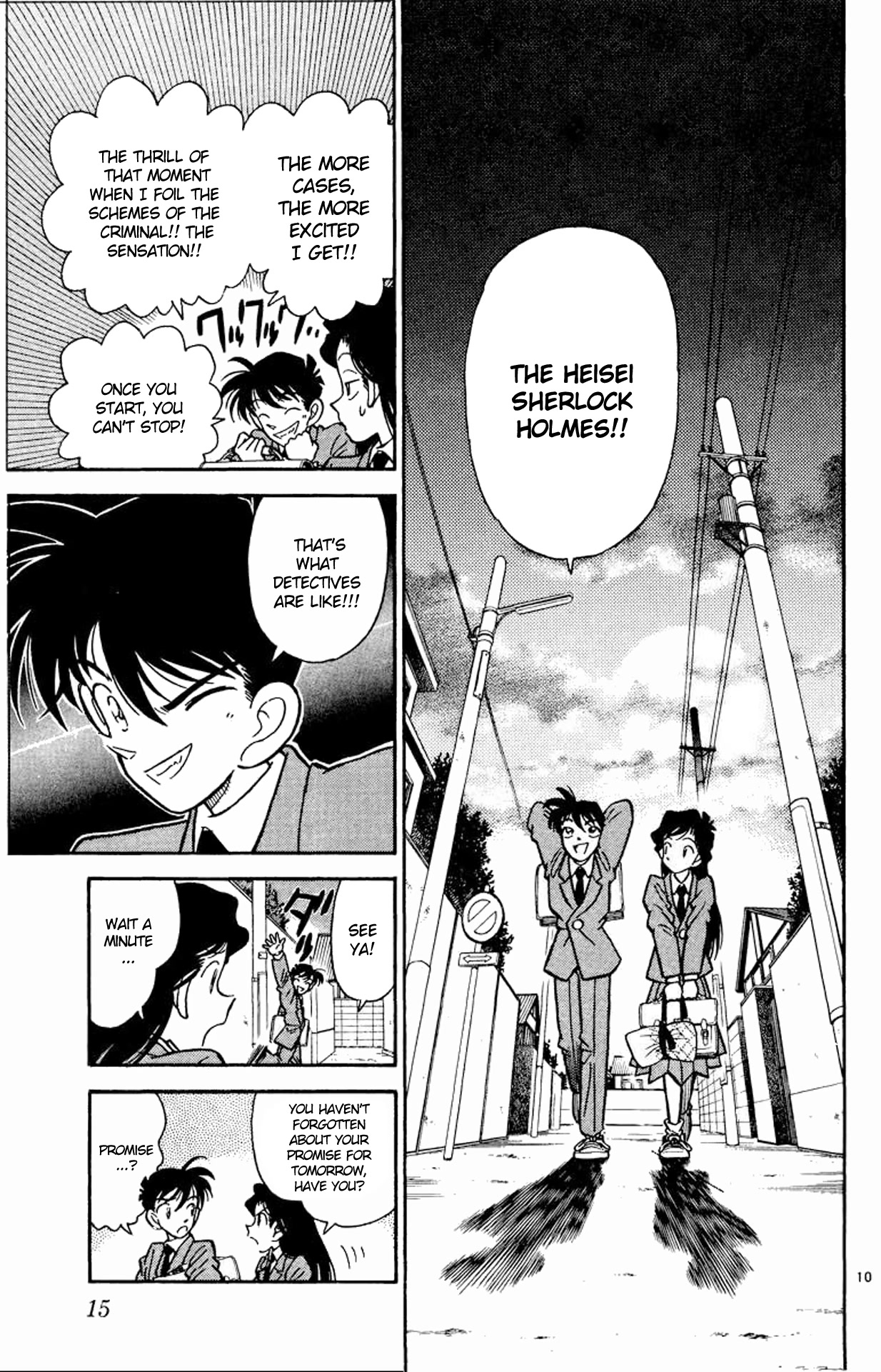 Detective Conan Chapter 1 page 10 - Chapter 1: The Heisei Holmes