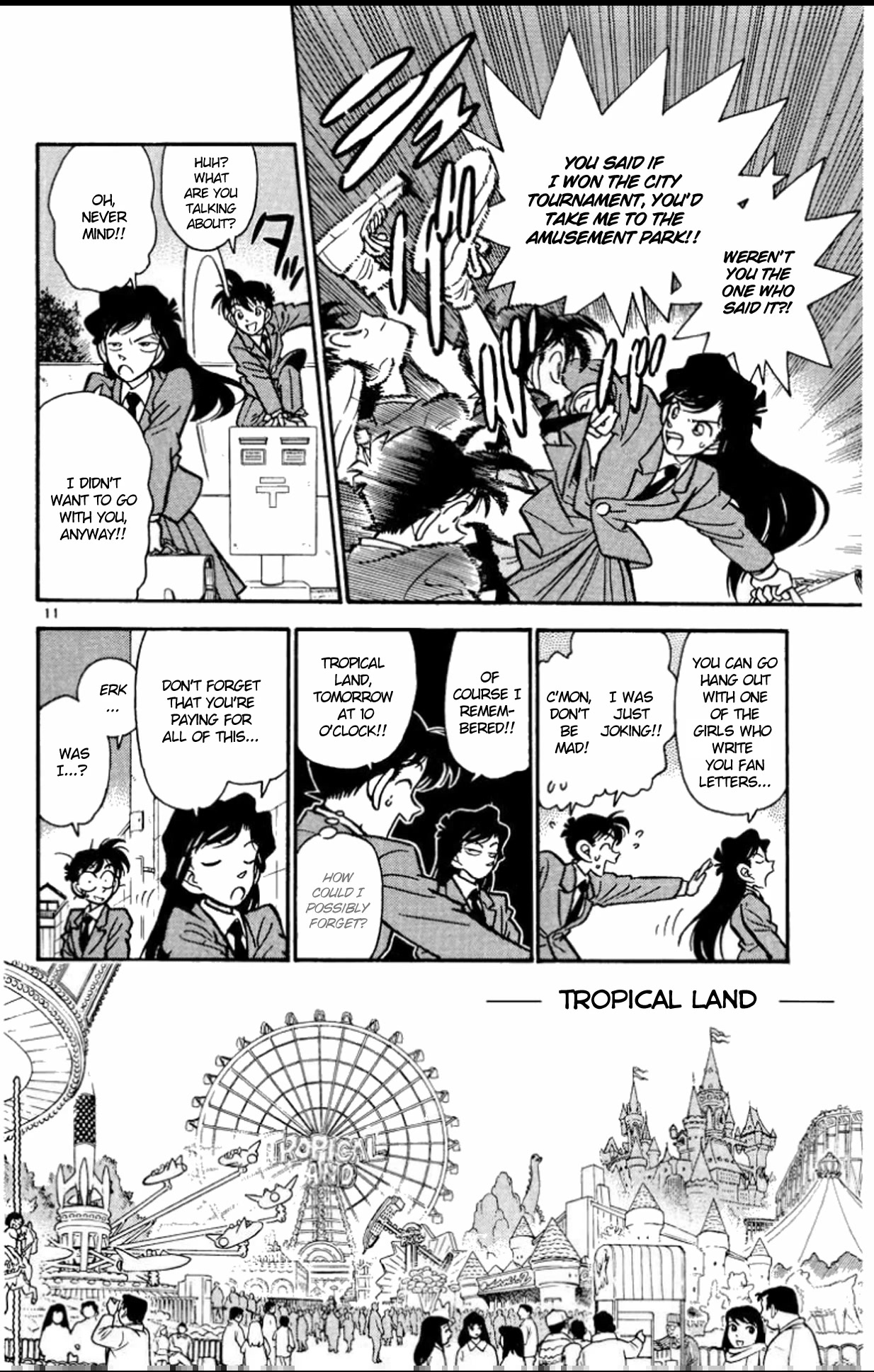Detective Conan Chapter 1 page 11 - Chapter 1: The Heisei Holmes