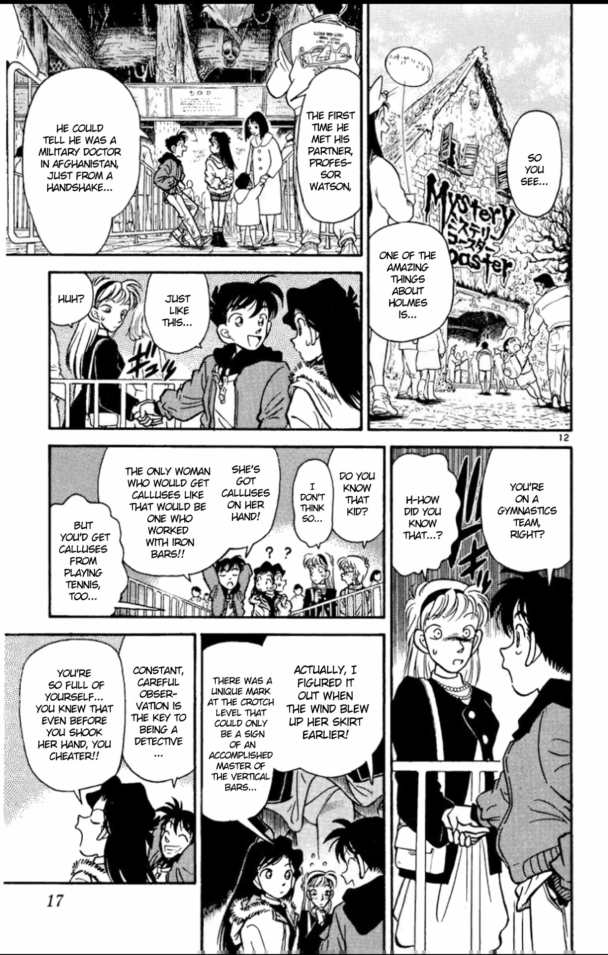Detective Conan Chapter 1 page 12 - Chapter 1: The Heisei Holmes