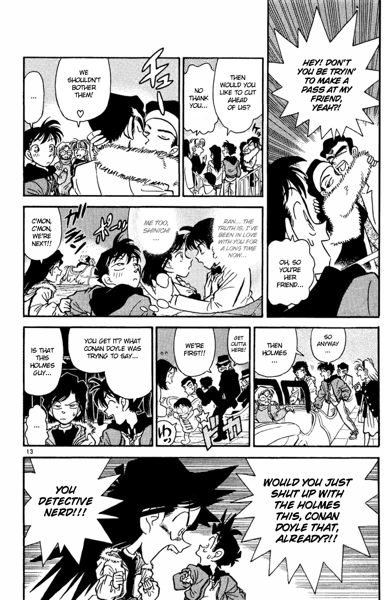Detective Conan Chapter 1 page 13 - Chapter 1: The Heisei Holmes