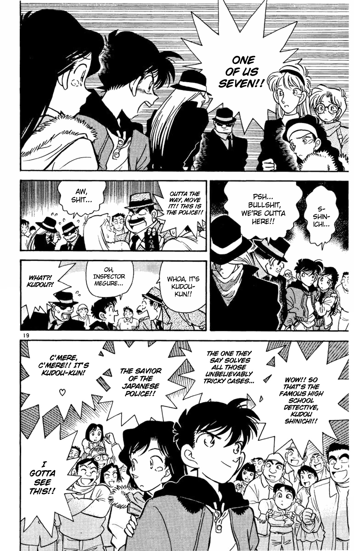 Detective Conan Chapter 1 page 19 - Chapter 1: The Heisei Holmes