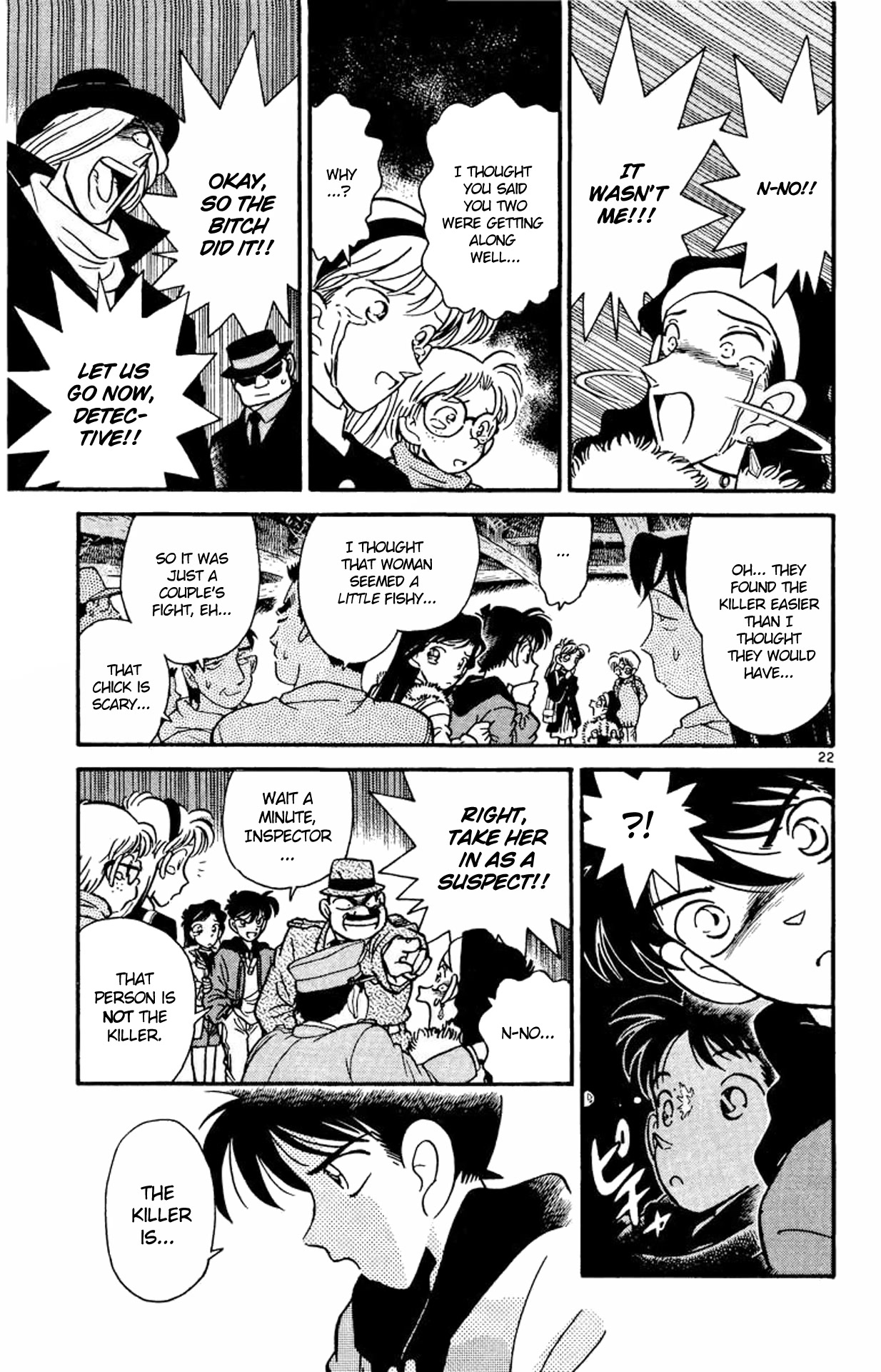 Detective Conan Chapter 1 page 22 - Chapter 1: The Heisei Holmes
