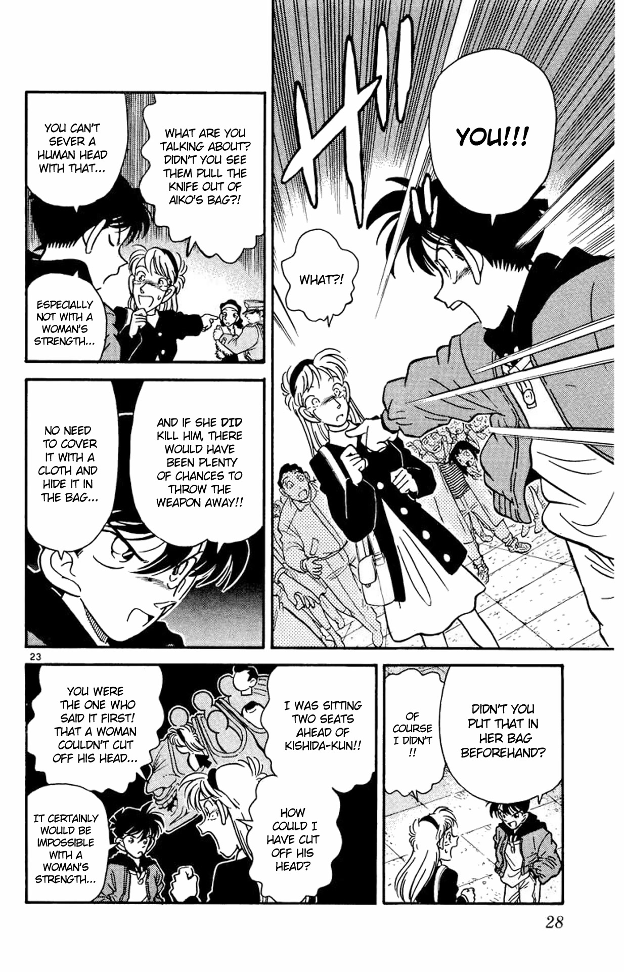 Detective Conan Chapter 1 page 23 - Chapter 1: The Heisei Holmes