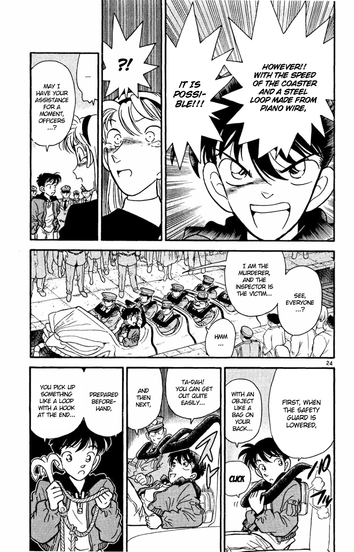 Detective Conan Chapter 1 page 24 - Chapter 1: The Heisei Holmes