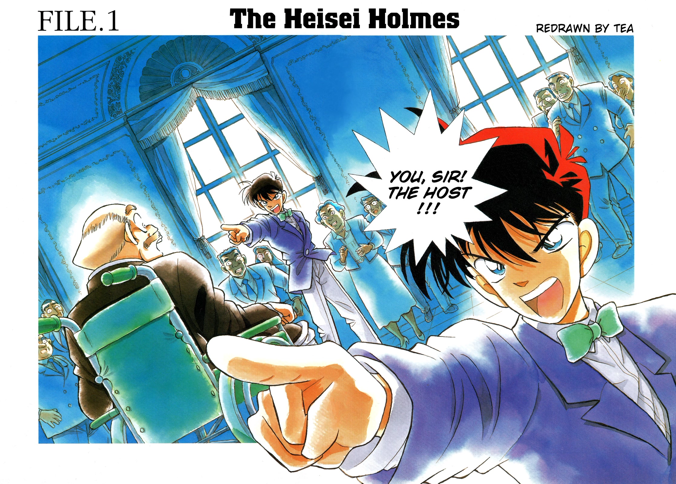 Detective Conan Chapter 1 page 3 - Chapter 1: The Heisei Holmes